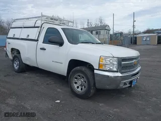 2013 Chevrolet Silverado 1500 Work Truck with VIN 1GCNKPEA7DZ288109, listed as a IAAI auction lot 40782515 with 191,813 mi miles. Bid and sale history available at carsss.com. Image 1.