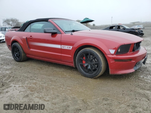 2009 Ford Mustang GT with VIN 1ZVHT85H395116989, listed as a Copart auction lot 44259475 with 98,104 mi miles and Salvage title. Bid and sale history available at DreamBid. Image 4.