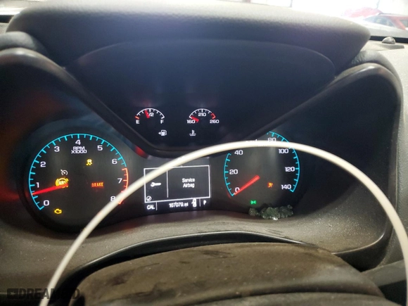 2015 Chevrolet Colorado 4WD Z71 with VIN 1GCGTCE38F1196993, listed as a Copart auction lot 50178015 with 107,079 mi miles and Salvage Title. Bid and sale history available at carsss.com. Image 9.
