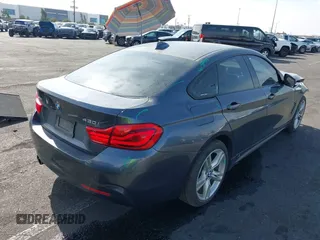 2018 BMW 4 Series 430i xDrive with VIN WBA4J3C56JBG91418, listed as a IAAI auction lot 41476609 with 78,965 mi miles and . Bid and sale history available at DreamBid. Image 4.