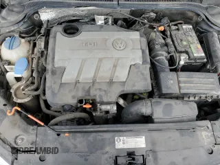 2011 Volkswagen Jetta TDI with VIN 3VWLL7AJ7BM059113, listed as a Copart auction lot 60731135 with Not provided miles and Clean title. Bid and sale history available at DreamBid. Image 11.