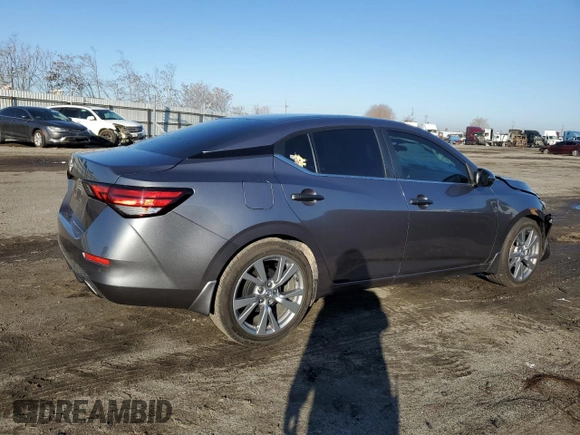 2024 Nissan Sentra S with VIN 3N1AB8BV0RY363295, listed as a Copart auction lot 42048455 with 4,041 mi miles and Salvage title. Bid and sale history available at DreamBid. Image 3.