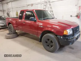 2002 Ford Ranger XL Fleet with VIN 1FTZR45E02PB72449, listed as a IAAI auction lot 42052541 with 196,756 mi miles. Bid and sale history available at carsss.com. Image 1.