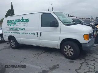 2005 Ford Econoline Cargo with VIN 1FTRE14W95HA47937, listed as a IAAI auction lot 41922991 with 175,138 mi miles. Bid and sale history available at carsss.com. Image 13.