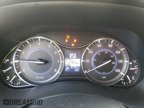 2017 Infiniti QX80 Signature Edition with VIN JN8AZ2NE2H9154280, listed as a Copart auction lot 45963185 with 91,702 mi miles and Clean Title. Bid and sale history available at carsss.com. Image 9.