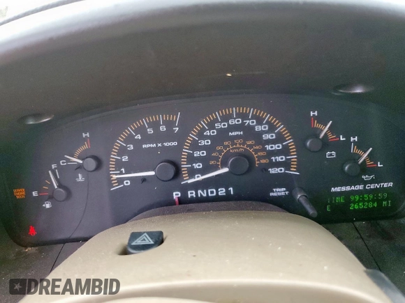 2003 Ford Expedition Eddie Bauer with VIN 1FMPU17L73LA85250, listed as a Copart auction lot 64188755 with 265,284 mi miles and Salvage title. Bid and sale history available at DreamBid. Image 9.