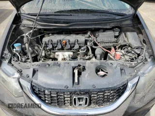 2014 Honda Civic EX-L with VIN 2HGFB2F97EH505110, listed as a Copart auction lot 50043125 with 158,127 mi miles and Salvage Title. Bid and sale history available at DreamBid. Image 12.