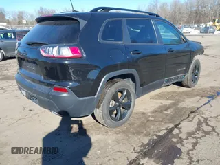 2019 Jeep Cherokee Latitude Plus with VIN 1C4PJMLX5KD369346, listed as a IAAI auction lot 41407489 with 50,898 mi miles. Bid and sale history available at carsss.com. Image 4.