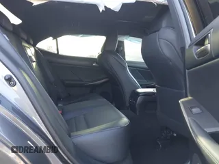 2019 Lexus IS with VIN JTHBA1D23K5095990, listed as a IAAI auction lot 41954839 with 56,550 mi miles. Bid and sale history available at carsss.com. Image 8.