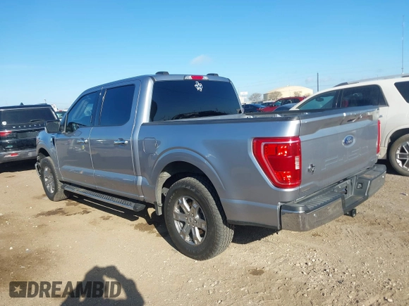 2021 Ford F-150 XL with VIN 1FTEW1CP3MFC30671, listed as a IAAI auction lot 41670207 with 56,540 mi miles. Bid and sale history available at carsss.com. Image 14.