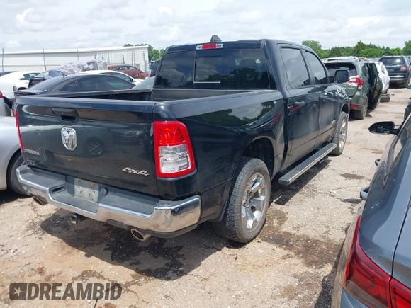 2023 Ram 1500 Big Horn with VIN 1C6SRFFT0PN661101, listed as a IAAI auction lot 42486915 with 10,646 mi miles and . Bid and sale history available at DreamBid. Image 4.