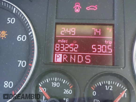 2008 Volkswagen Jetta SE with VIN 3VWRZ71K58M122283, listed as a IAAI auction lot 42466049 with 83,252 mi miles and . Bid and sale history available at DreamBid. Image 15.