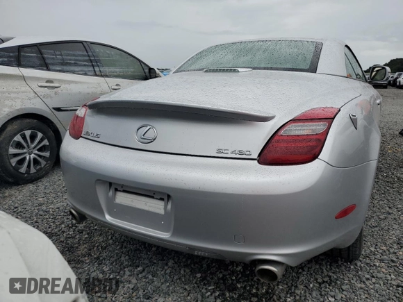 2009 Lexus SC 430 with VIN JTHFN45Y899020666, listed as a Copart auction lot 74635364 with 26,782 mi miles and Non Repairable. Bid and sale history available at DreamBid. Image 6.