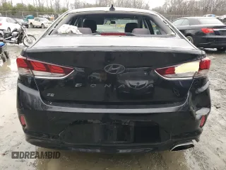 2019 Hyundai Sonata SE with VIN 5NPE24AF7KH804392, listed as a Copart auction lot 82188904 with 80,836 mi miles and Salvage Title. Bid and sale history available at carsss.com. Image 6.