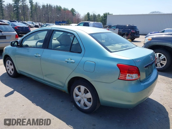 2008 Toyota Yaris with VIN JTDBT923484011003, listed as a IAAI auction lot 42107869 with 127,850 mi miles. Bid and sale history available at carsss.com. Image 3.
