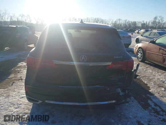 2017 Acura MDX with VIN 5FRYD4H39HB014410, listed as a IAAI auction lot 41395814 with 81,579 mi miles. Bid and sale history available at carsss.com. Image 17.