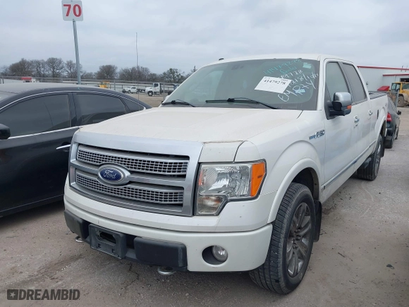 2010 Ford F-150 XL with VIN 1FTFW1EV5AFA79778, listed as a IAAI auction lot 41479278 with 151,031 mi miles. Bid and sale history available at carsss.com. Image 22.