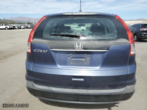 2014 Honda CR-V LX with VIN 2HKRM3H3XEH549386, listed as a Copart auction lot 47487425 with 194,726 mi miles and Salvage Title. Bid and sale history available at carsss.com. Image 6.