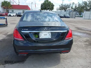2015 Mercedes-Benz S-Class S 550 with VIN WDDUG8CB7FA091561, listed as a IAAI auction lot 41452399 with 60,530 mi miles. Bid and sale history available at carsss.com. Image 16.
