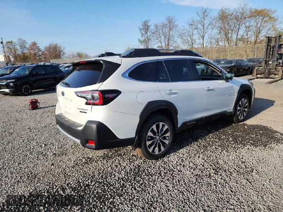 2025 Subaru Outback Touring with VIN 4S4BTAPC8S3143894, listed as a Copart auction lot 78879454 with 5 mi miles and Clean title. Bid and sale history available at DreamBid. Image 4.