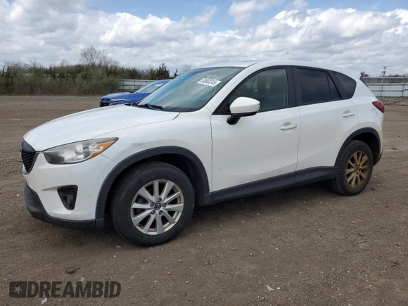 2013 Mazda CX-5 Touring with VIN JM3KE4CE4D0108871, listed as a Copart auction lot 53600245 with 173,156 mi miles and Salvage Title. Bid and sale history available at carsss.com. Image 1.