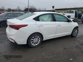 2022 Hyundai Accent SE with VIN 3KPC24A66NE180553, listed as a Copart auction lot 51821985 with 48,234 mi miles and Salvage Title. Bid and sale history available at carsss.com. Image 3.