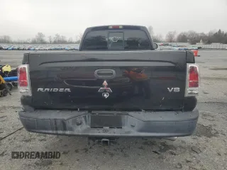 2006 Mitsubishi Raider Duro Cross with VIN 1Z7HT32NX6S529395, listed as a Copart auction lot 50308885 with 171,697 mi miles and Salvage Title. Bid and sale history available at carsss.com. Image 6.