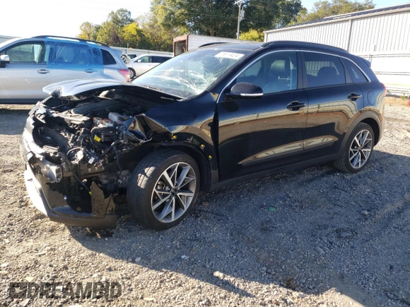 2022 Kia Niro Touring SE with VIN KNDCC3LC5N5532432, listed as a Copart auction lot 76519434 with 48,313 mi miles and Salvage Title. Bid and sale history available at carsss.com. Image 1.