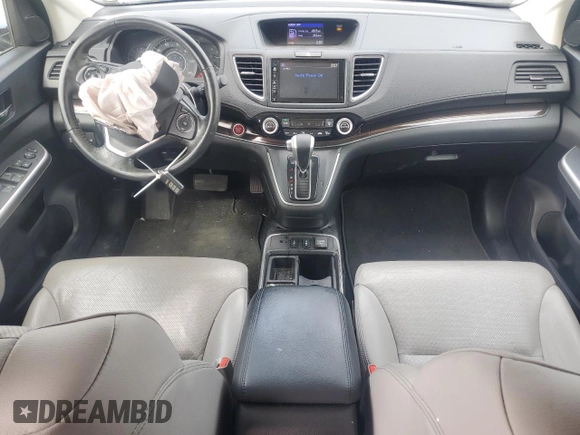 2015 Honda CR-V EX-L with VIN 2HKRM3H78FH549925, listed as a Copart auction lot 51693725 with 116,637 mi miles and Salvage Title. Bid and sale history available at carsss.com. Image 8.