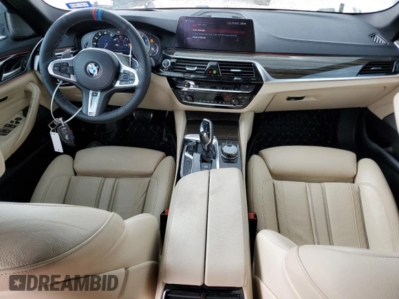 2017 BMW 5 Series 540i with VIN WBAJE5C32HG914839, listed as a Copart auction lot 54565725 with 71,795 mi miles and Salvage title. Bid and sale history available at DreamBid. Image 8.