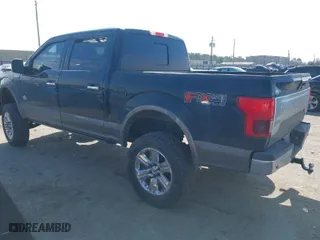 2018 Ford F-150 XL with VIN 1FTEW1EG9JFC27573, listed as a IAAI auction lot 41626805 with 153,814 mi miles. Bid and sale history available at carsss.com. Image 3.