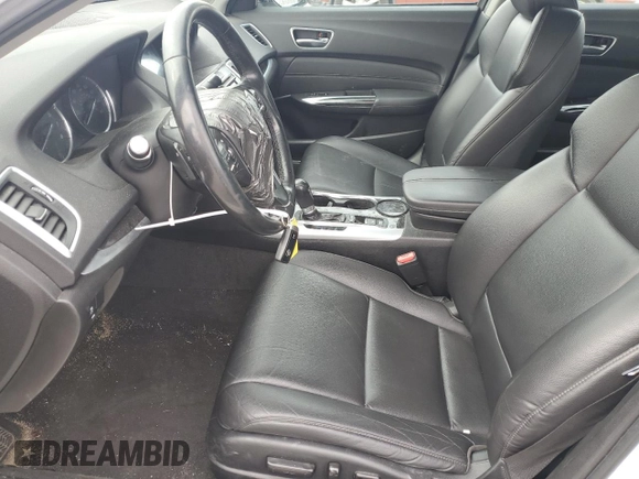 2019 Acura TLX with VIN 19UUB1F34KA010161, listed as a Copart auction lot 87157924 with 105,427 mi miles and Salvage Title. Bid and sale history available at carsss.com. Image 7.