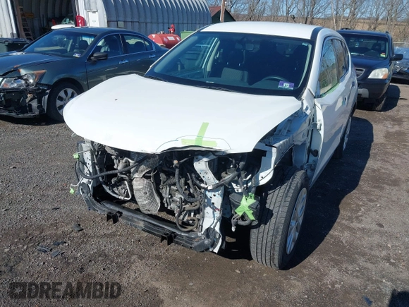 2017 Nissan Rogue SV with VIN KNMAT2MV8HP595664, listed as a IAAI auction lot 41932361 with 89,842 mi miles. Bid and sale history available at carsss.com. Image 6.