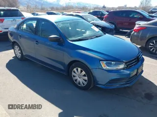 2015 Volkswagen Jetta Sedan 2.0L S with VIN 3VW2K7AJ0FM334888, listed as a IAAI auction lot 41859954 with 145,253 mi miles. Bid and sale history available at carsss.com. Image 1.