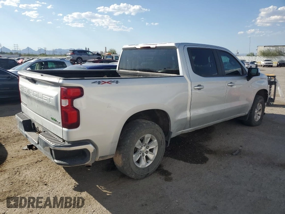 2021 Chevrolet Silverado 1500 LT with VIN 3GCUYDED2MG393756, listed as a Copart auction lot 73295904 with 53,861 mi miles and Clean Title. Bid and sale history available at carsss.com. Image 3.