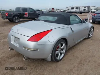 2007 Nissan 350Z Touring with VIN JN1BZ36AX7M652310, listed as a IAAI auction lot 42312626 with 165,379 mi miles and . Bid and sale history available at DreamBid. Image 4.
