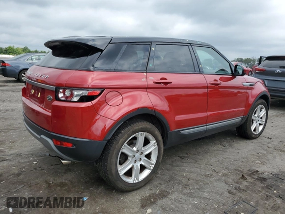 2015 Land Rover Range Rover Evoque Pure Plus with VIN SALVP2BG2FH076541, listed as a Copart auction lot 63159285 with 37,033 mi miles and Salvage title. Bid and sale history available at DreamBid. Image 3.