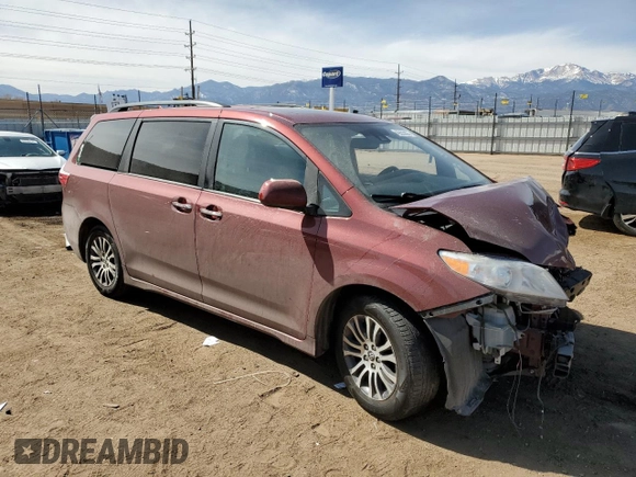 2019 Toyota Sienna XLE Auto Access Seat with VIN 5TDYZ3DC7KS979403, listed as a Copart auction lot 48620655 with 0 mi miles and Salvage Title. Bid and sale history available at carsss.com. Image 4.