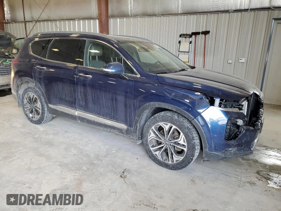 2020 Hyundai Santa Fe SEL with VIN 5NMS3CAA6LH181067, listed as a Copart auction lot 42020445 with 87,418 mi miles and Salvage Title. Bid and sale history available at carsss.com. Image 4.