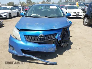 2009 Toyota Corolla with VIN 1NXBU40E39Z073140, listed as a IAAI auction lot 42554988 with 322,083 mi miles and . Bid and sale history available at DreamBid. Image 11.
