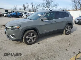 2020 Jeep Cherokee Limited with VIN 1C4PJMDX2LD512592, listed as a Copart auction lot 43871545 with 44,260 mi miles and Salvage title. Bid and sale history available at DreamBid. Image 1.