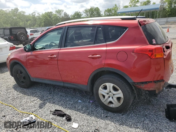 2013 Toyota RAV4 LE with VIN 2T3BFREV3DW047640, listed as a Copart auction lot 54595895 with 184,084 mi miles and Salvage title. Bid and sale history available at DreamBid. Image 2.