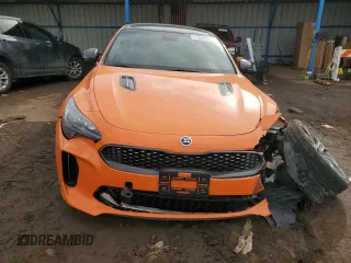 2019 Kia Stinger GT with VIN KNAE35LC7K6070057, listed as a Copart auction lot 41989245 with 43,703 mi miles and Clean Title. Bid and sale history available at DreamBid. Image 5.