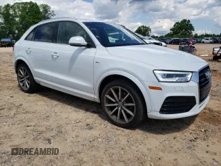 2018 Audi Q3 Premium Plus z VIN WA1JCCFS4JR014867, wystawiony jako Copart lot #55764055 z przebiegiem 103 713 mil mil oraz Czysty tytuł • Clean title. Historia ofert i sprzedaży dostępna na DreamBid. Obrazek 4.