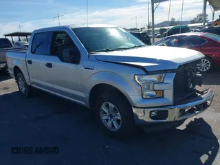 2015 Ford F-150 XLT with VIN 1FTEW1C8XFKE17196, listed as a IAAI auction lot 41414904 with 150,866 mi miles and . Bid and sale history available at carsss.com. Image 1.