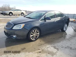 2014 Buick Verano Leather Group with VIN 1G4PS5SK9E4189733, listed as a Copart auction lot 48413945 with 180,960 mi miles and Salvage Title. Bid and sale history available at carsss.com. Image 1.
