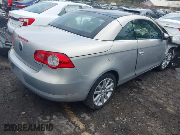 2009 Volkswagen Eos Komfort with VIN WVWBA71F39V010314, listed as a IAAI auction lot 41928126 with 115,757 mi miles and . Bid and sale history available at DreamBid. Image 4.