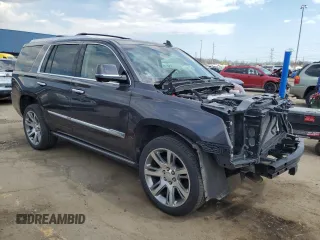 2015 Cadillac Escalade Premium z VIN 1GYS4NKJ3FR576518, wystawiony jako Copart lot #53972985 z przebiegiem 79 763 mil mil oraz Czysty tytuł • Clean title. Historia ofert i sprzedaży dostępna na DreamBid. Obrazek 4.