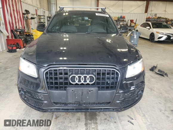 2016 Audi Q5 with VIN WA1DVAFP1GA048179, listed as a Copart auction lot 54970995 with 57,118 mi miles and Non repairable. Bid and sale history available at DreamBid. Image 5.