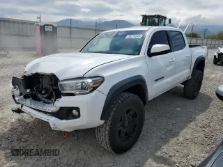 2019 Toyota Tacoma SR z VIN 3TMCZ5AN7KM202506, wystawiony jako Copart lot #55274245 z przebiegiem 112 380 mil mil oraz Szkoda całkowita • Salvage title. Historia ofert i sprzedaży dostępna na DreamBid. Obrazek 1.